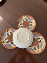 Juego de 4 platos Japoneses Antiguos