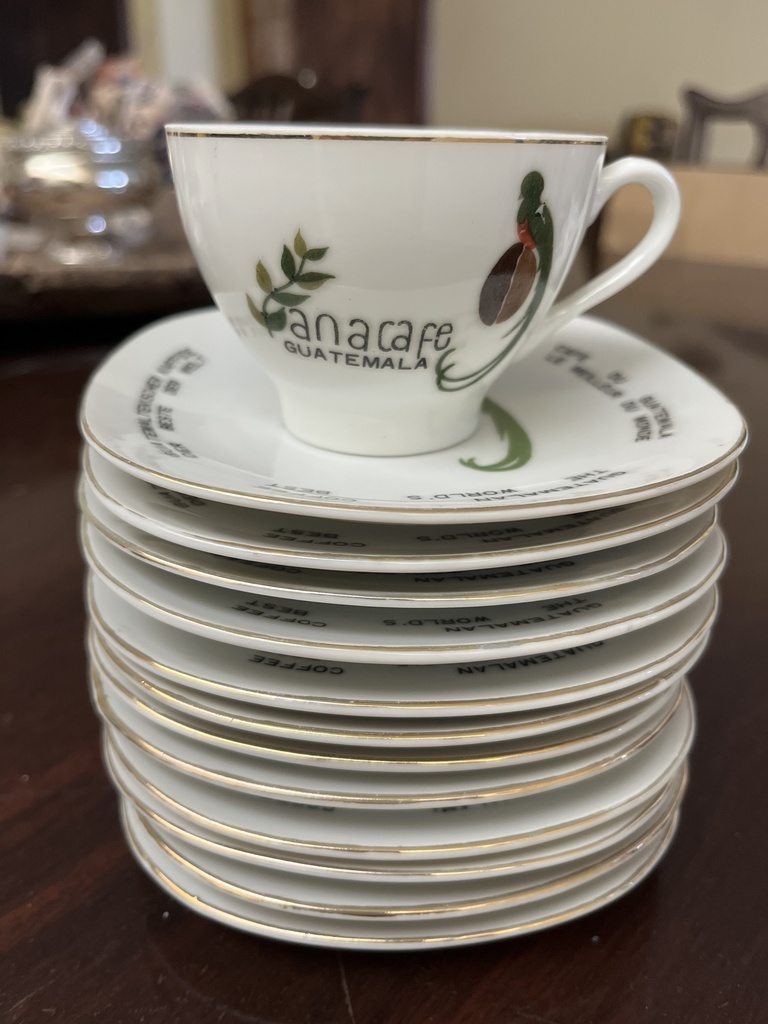 Juego de tazas conmemorativas