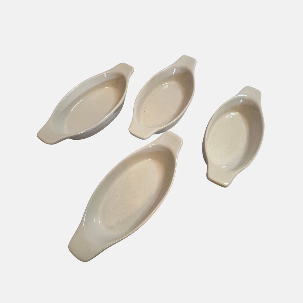 Set de 4 canoitas para Soufle