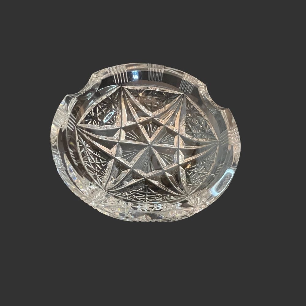 Cenicero de cristal diseño de Estrella
