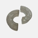 FloreroGlass Bagley Sowerby Davidson's de cristal estilo anillo posy