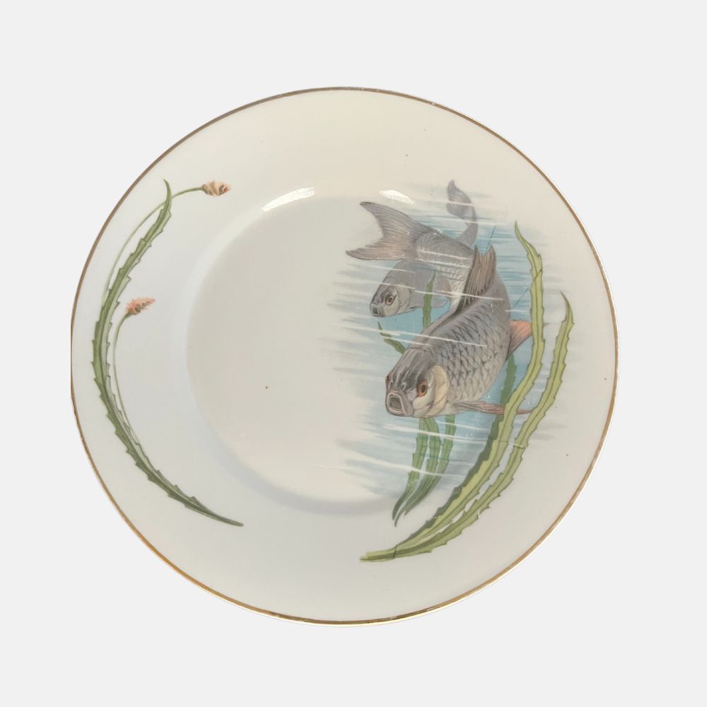 Juego de 3 platos antiguos