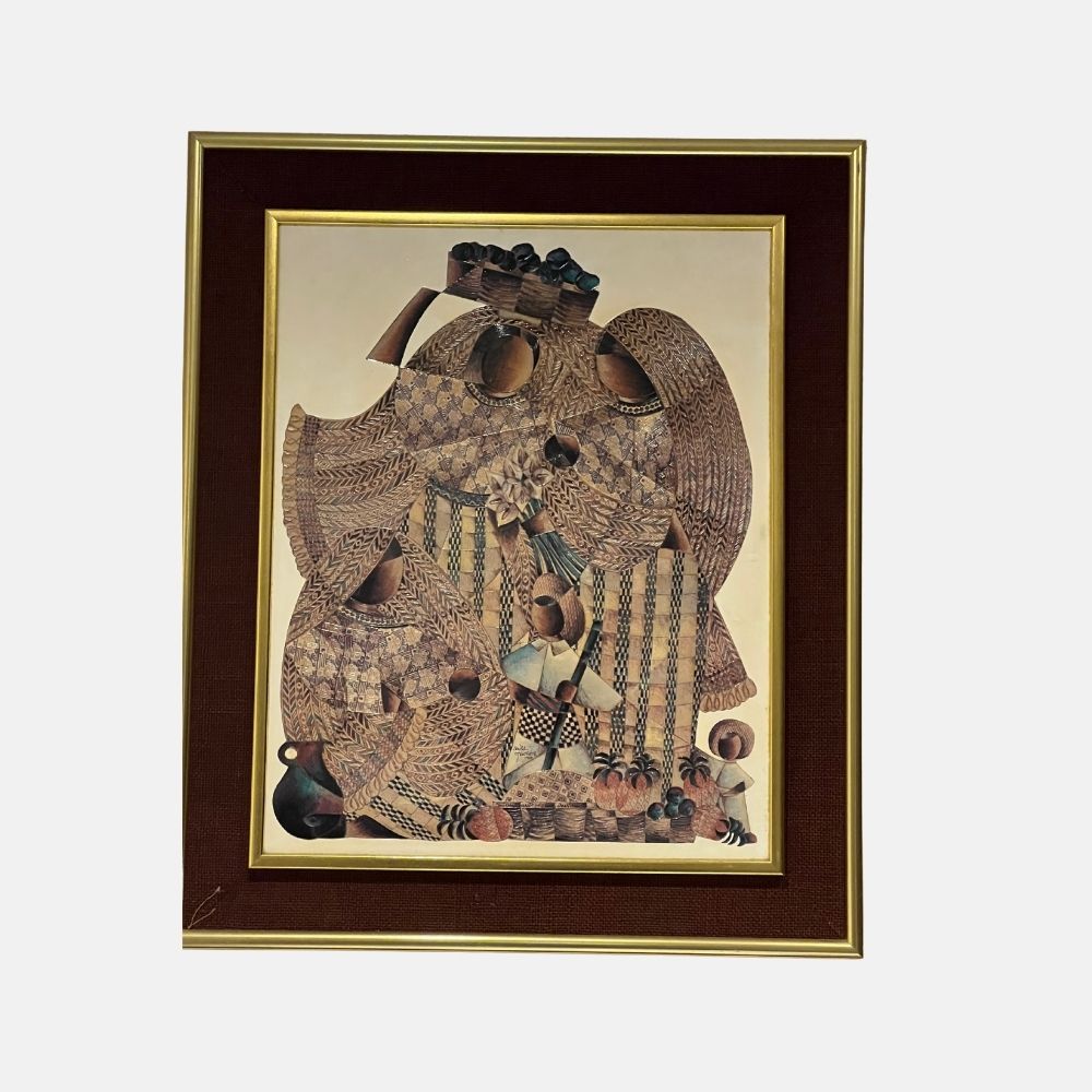 LITOGRAFÍA POR DAVID ORDOÑEZ - 1987