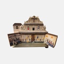 Miniatura de Atrio de fachada de iglesia - Estilo Primitivista