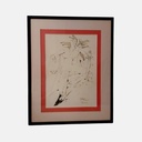 Cuadro a tinta "LA DAMA DE JUSTICIA" por Arnoldo Ramirez Amaya