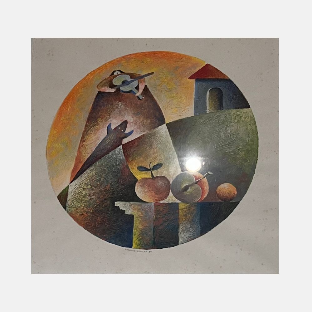 Cuadro por Rolando Aguilar