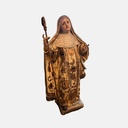 Escultura de Virgen Sta. Elena por María Eugenia Braunvalle