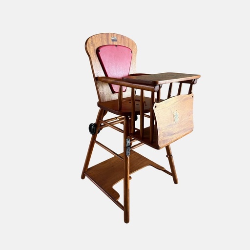[MILz151867] Silla alta de comer Mid century 1913