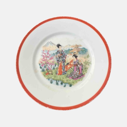 [MARBUO001] PLATO DECORATIVO JAPONÉS