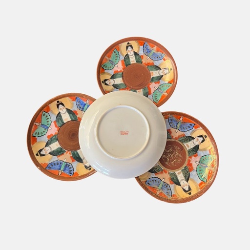 [MARBUO005] Juego de 4 platos Japoneses Antiguos