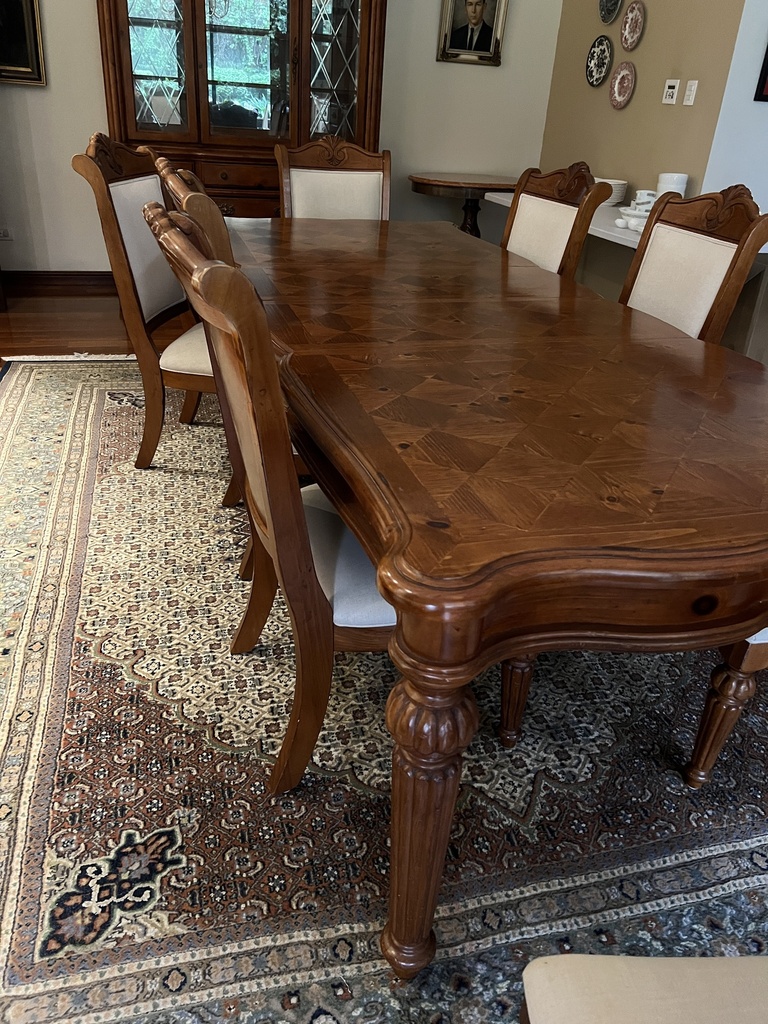 Mesa de Comedor + 10 sillas