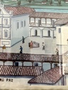 Cuadro por Arturo Paz - paisaje primitivista