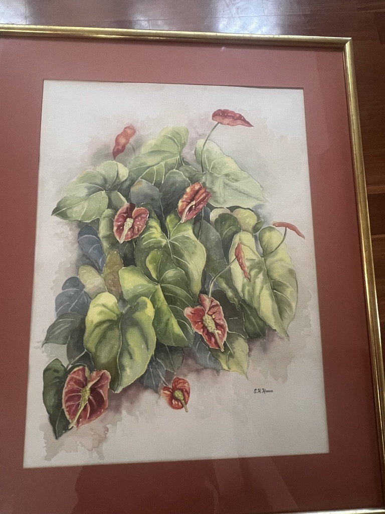 Cuadro acuarela por Silvia Haese