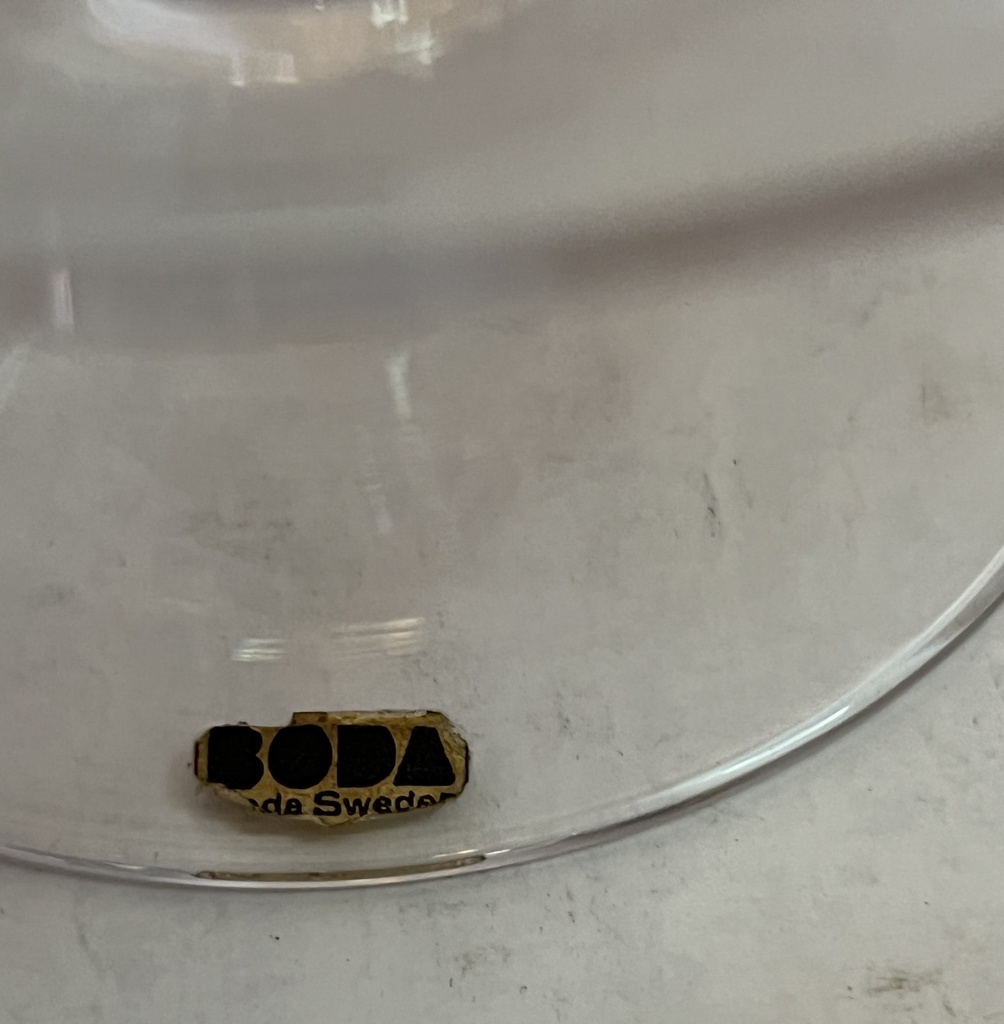 Juego de Camaroneras de cristal Boda - Suecia