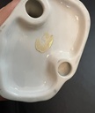 Figurín de porcelana Niña con Ganzos