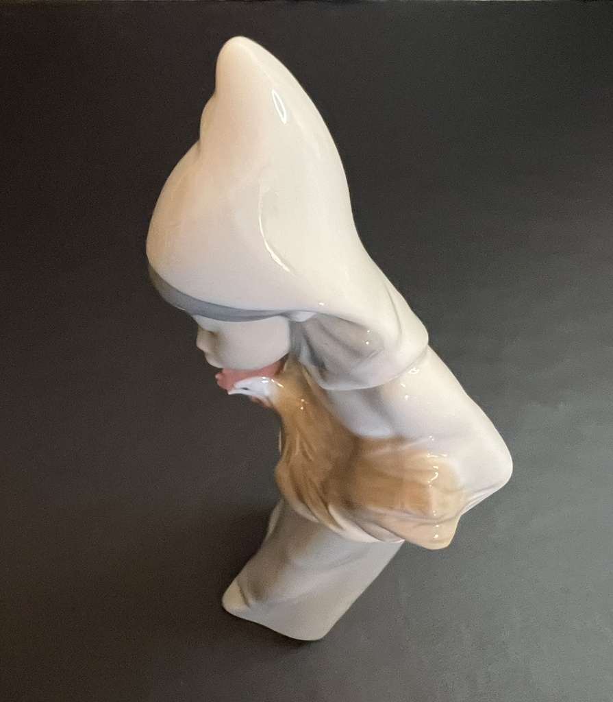 Figurín de Lladró Vintage "Pastorcita Gallo Belén"