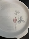Azafate redondo de porcelana