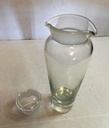 Gran Coctelera de vidrio "Samba" con burbuja - Kosta por Vicke Lindstrand