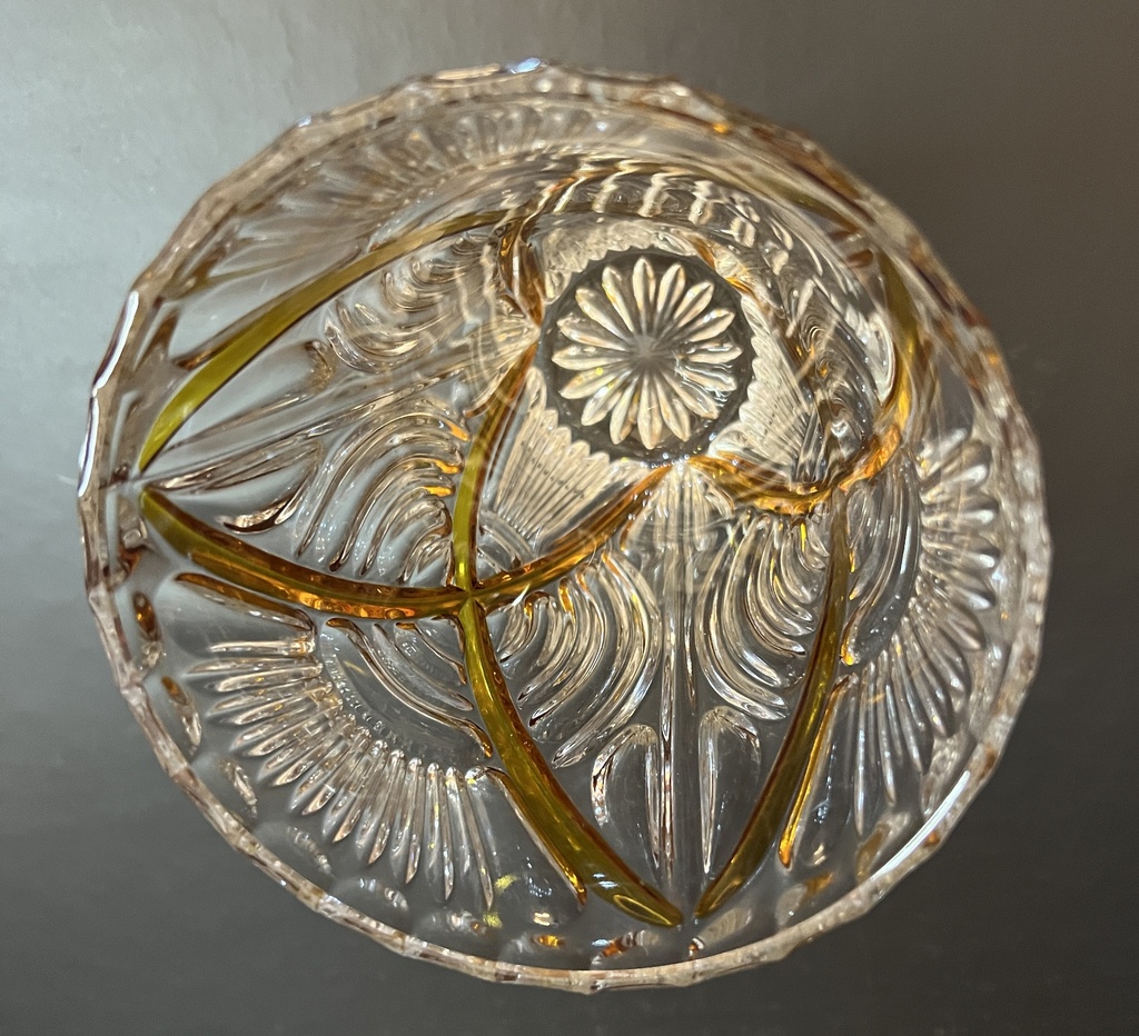 Florero de cristal de plomo