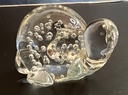Pisapapeles de vidrio "Tortuga" de colección