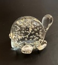 Pisapapeles de vidrio "Tortuga" de colección