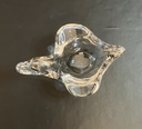 Cenicero de cristal en forma de pato