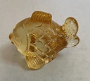 Nachtmann Vintage German Clear Glass Crystal Fish Figure Ornament