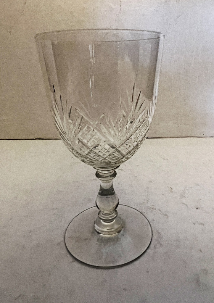 Juego de bar de cristal cortado y esmerilado Baccarat