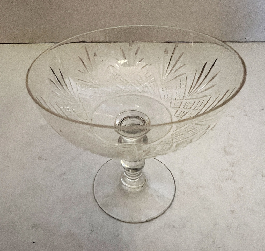 Juego de bar de cristal cortado y esmerilado Baccarat