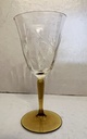 Juego de copas de cristal Antigua Dorflinger ArtDeco