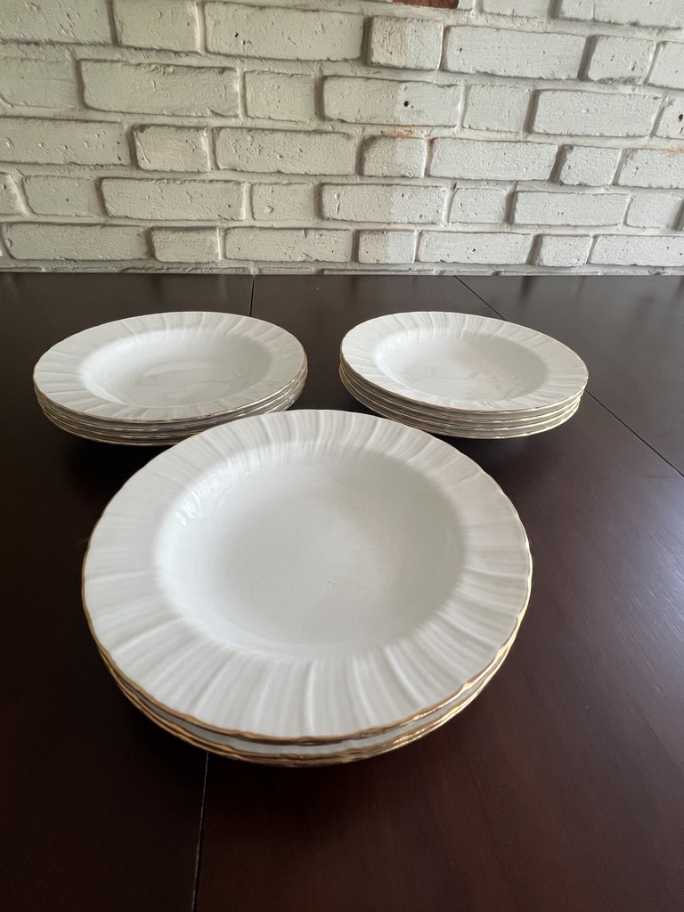 12 platos soperos Royal China, PONTESA España