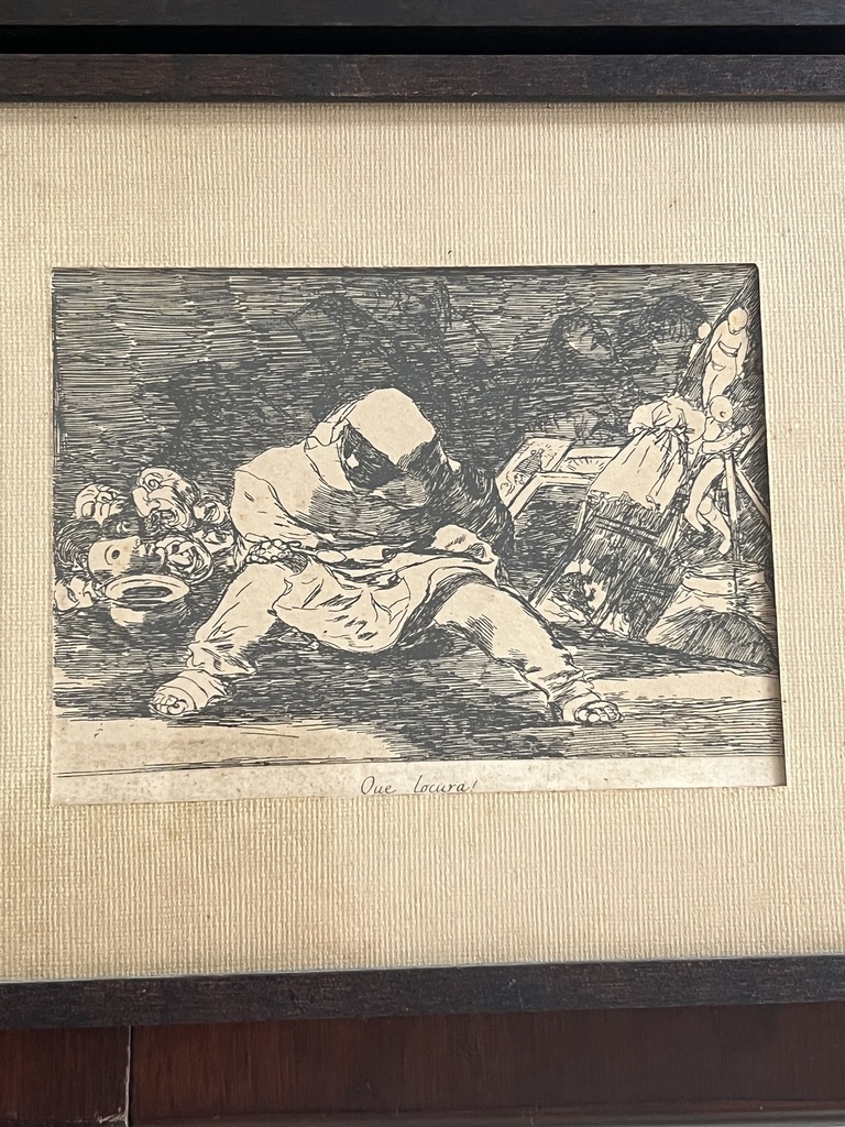 Set de 8 replicas de AguaFuerte por Francisco Goya y Lucentes