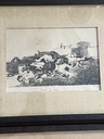 Set de 8 replicas de AguaFuerte por Francisco Goya y Lucentes