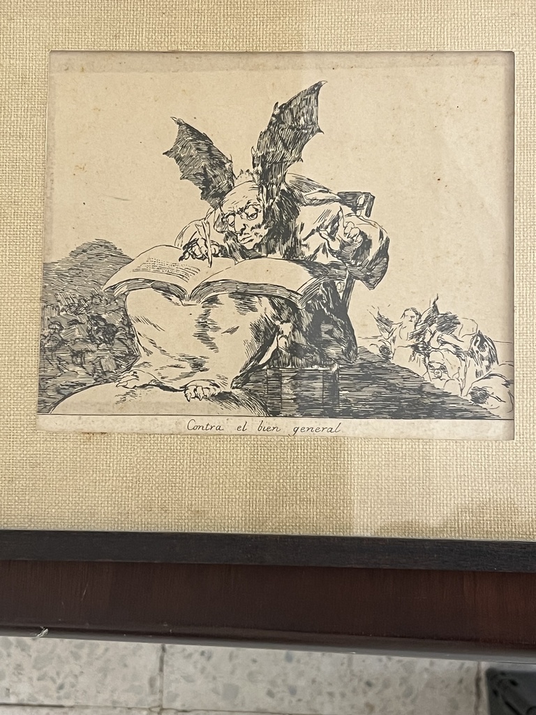 Set de 8 replicas de AguaFuerte por Francisco Goya y Lucentes