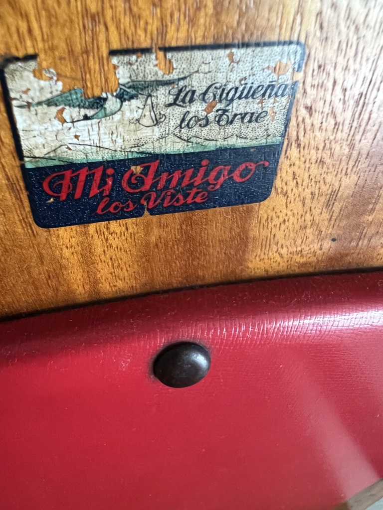 Silla alta de comer Mid century 1913