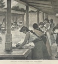 Vista de Mercado y Lavadero de Guatemala