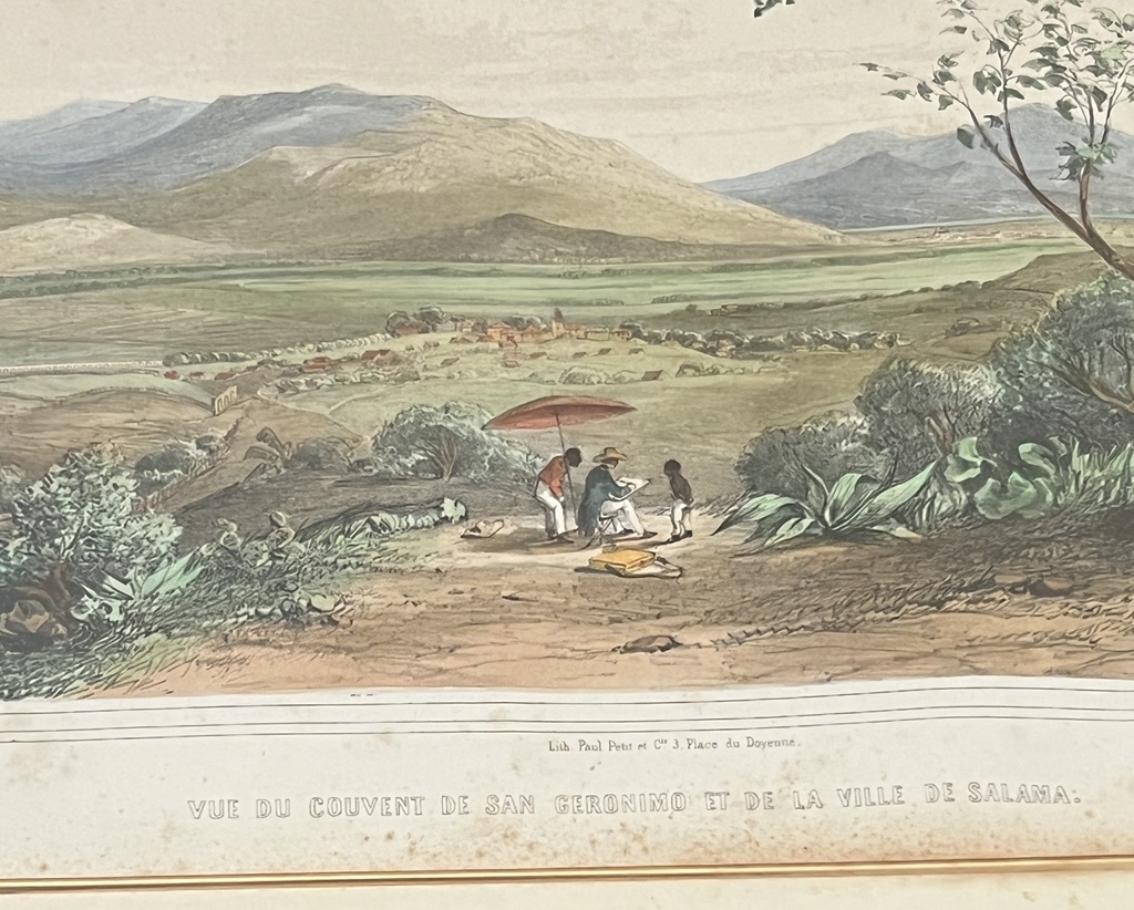 Litografìa de la Vista de Salama