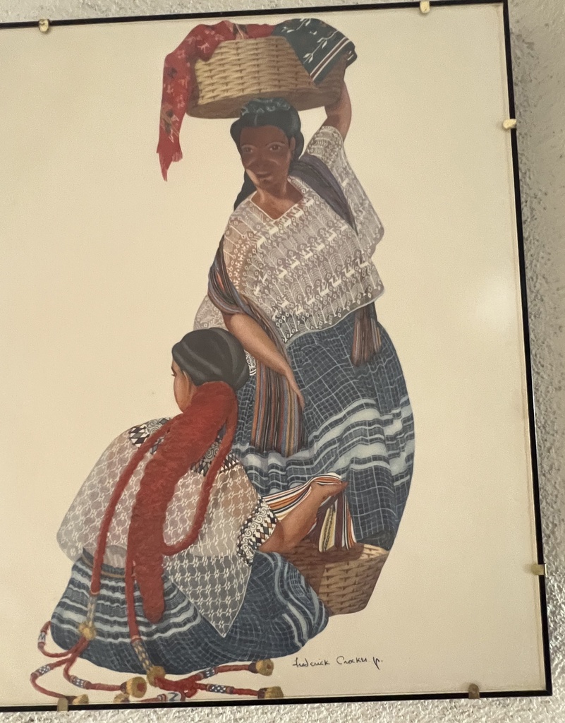 Juego de 6 litografías primitivistas por Frederick Croker