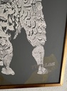 Cuadro "Titulos" por David Ordoñez 92x80 serigrafìa 