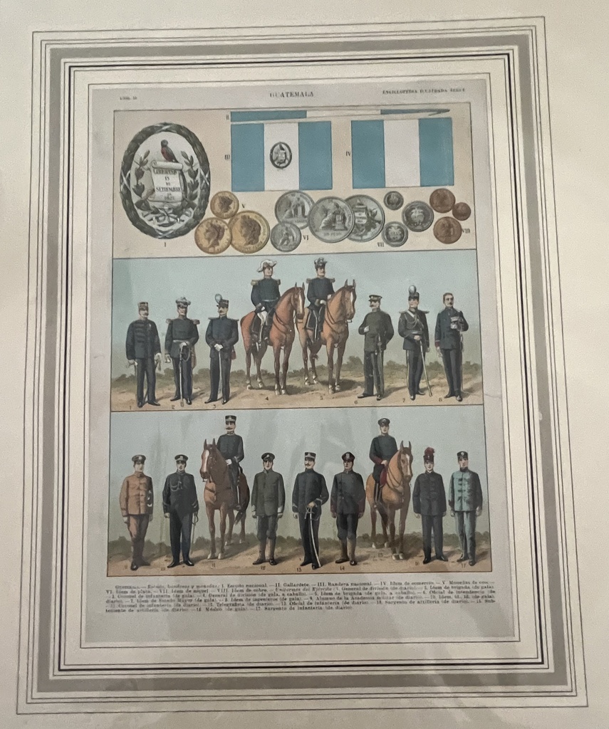 Recorte de Enciclopedia Ilustrada Segui - Guatemal