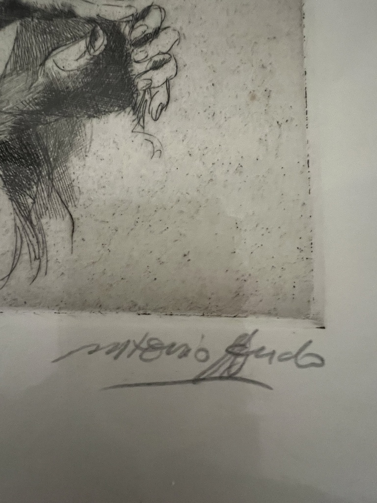 Litografìa 14/36 Antonio Aguado