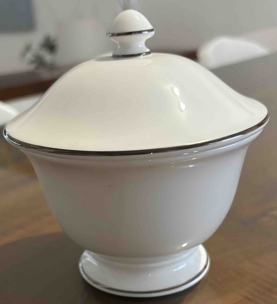 Vajilla para 12 personas marca Lenox serie Continental Dining Platinum