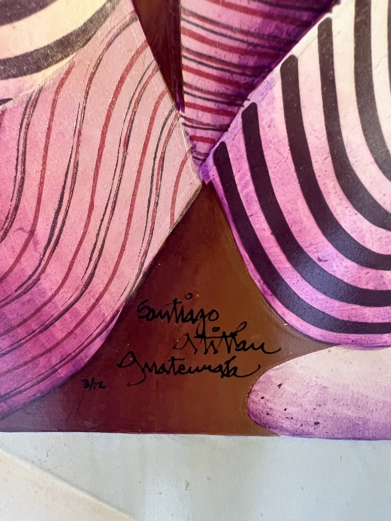 Cuadro Santiago de Atitlán por David Ordoñez