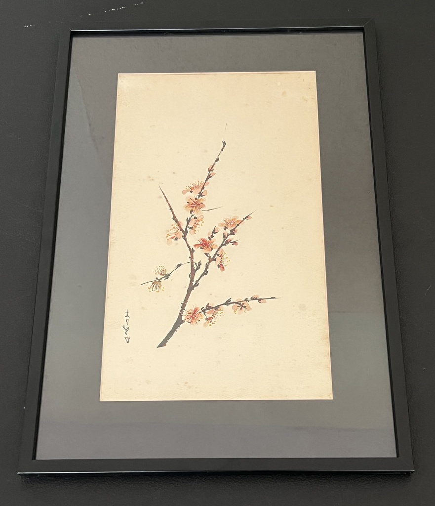 Acuarela de Arbol de Cerezo 1,978