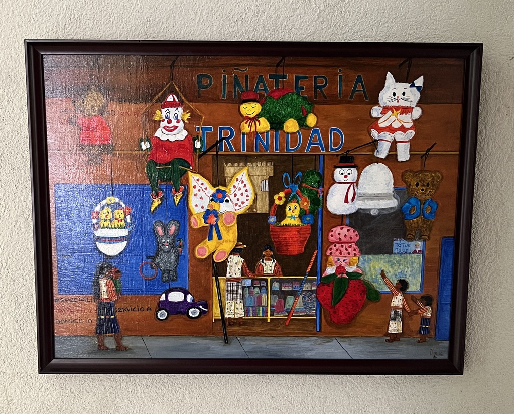 Cuadro de piñateria Trinidad