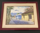 Cuadro en acuarela por Victor hugo Valenzuela 1,985