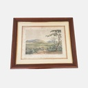 Litografìa de la Vista de Salama 30.5 x 40