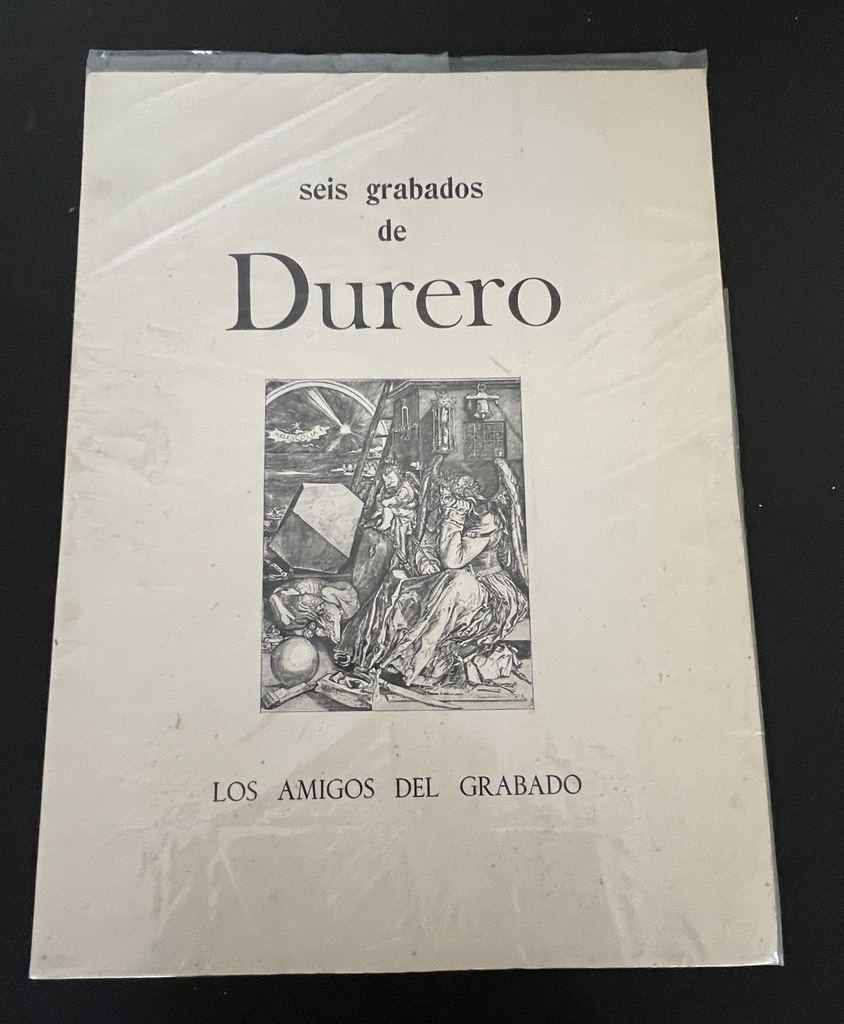 Carpeta con 6 grabados de Durero "Amigos del Grabado"