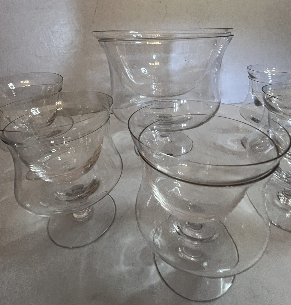 Juego de Camaroneras de cristal Boda - Suecia