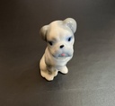 Figurín de Perro Bulldog Vintage